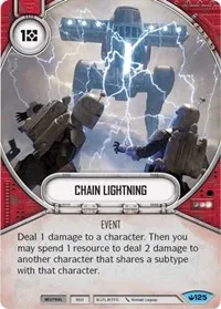Chain Lightning (Spark of Hope) — Star Wars Destiny Card Value