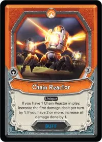 Chain Reactor Claimed (Kindred)