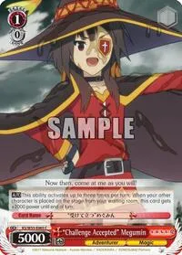 Challenge Accepted Megumin (KonoSuba 2) — Weiss Schwarz Card Value