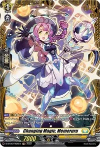Changing Magic Memeruru FR (D-BT06: Blazing Dragon Reborn) — Cardfight Vanguard Card Value
