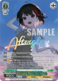 Changing Times Ran Mitake BDR (BanG Dream! Girls Band Party! Countdown Collection Premium Booster)