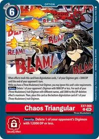 Chaos Triangular (Digimon LIBERATOR) — Digimon Card Game Card Value