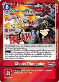 Chaos Triangular Foil (Digimon LIBERATOR)