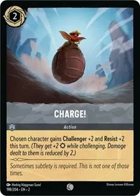 Charge (Rise of the Floodborn) — Lorcana TCG Card Value