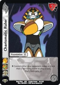 Charismatic Ruler (Capcom Casual League Kit) — UniVersus Card Value