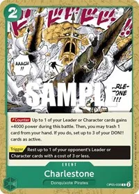 Charlestone (Awakening of the New Era) — One Piece Card Game Card Value
