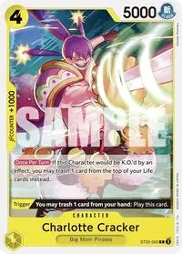 Charlotte Cracker (Starter Deck 20: YELLOW Charlotte Katakuri) — One Piece Card Game Card Value