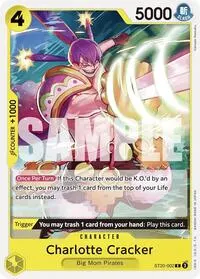 Charlotte Cracker (Starter Deck 20: YELLOW Charlotte Katakuri)