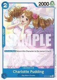 Charlotte Pudding (Starter Deck 12: Zoro and Sanji) — One Piece Card Game Card Value