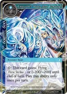 Charlottes Water Beast Construct (Echoes of the New World)