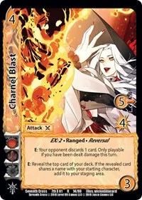 Charnel Blast (Seventh Cross) — UniVersus Card Value