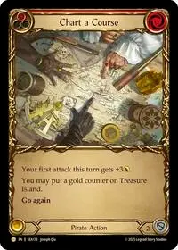 Chart a Course Red Treasure (High Seas)