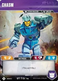 Chasm (Titan Masters Attack) — Transformers TCG Card Value