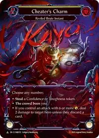Cheaters Charm FAB372 (Flesh and Blood: Promo Cards)