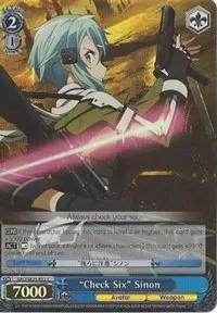 Check Six Sinon Parallel Foil (Sword Art Online II)