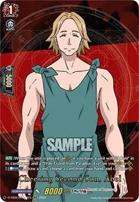 Cheering Second Son Abel RGR (D-TB02: Record of Ragnarok) — Cardfight Vanguard Card Value