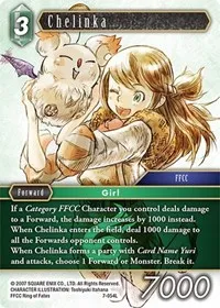 Chelinka (Opus VII) — Final Fantasy TCG Card Value