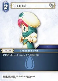 Chemist (Opus VII) — Final Fantasy TCG Card Value