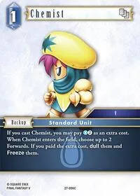 Chemist (Journey of Discovery) — Final Fantasy TCG Card Value