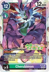 Cherubimon (Starter Deck 17: Double Typhoon Advanced Deck Set Pre-Release Cards) — Digimon Card Game Card Value