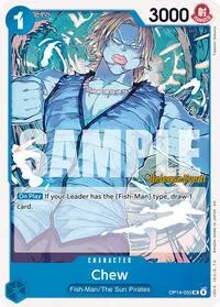 Chew (The Azure Sea's Seven Release Event Cards) — One Piece Card Game Card Value