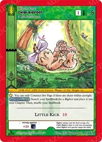 Chibi Bigfoot (Wilderness: First Edition) — MetaZoo Card Value