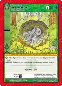 Chibi Jackalope (Wilderness: First Edition) — MetaZoo Card Value