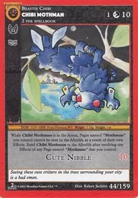 Chibi Mothman (Cryptid Nation: Second Edition) — MetaZoo Card Value