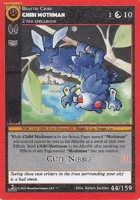 Chibi Mothman (Cryptid Nation: Second Edition)