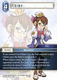 Chime (Opus VI) — Final Fantasy TCG Card Value