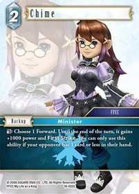 Chime (Resurgence of Power) — Final Fantasy TCG Card Value