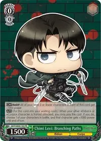 Chimi Levi Branching Paths (Attack On Titan: Final Season)