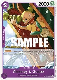 Chimney and Gonbe (Pillars of Strength Pre-Release Cards)