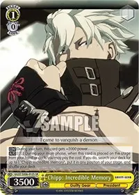 Chipp Incredible Memory SR (Guilty Gear -Strive-)