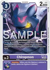 Chiropmon (Starter Deck 23: Beatbreak)