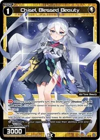Chisel Blessed Beauty Parallel Foil (Spread Diva)