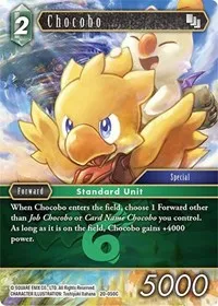 Chocobo (Dawn of Heroes) — Final Fantasy TCG Card Value
