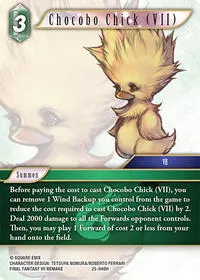 Chocobo Chick VII (Tears of the Planet)