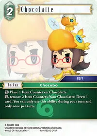 Chocolatte (Legacy Collection) — Final Fantasy TCG Card Value