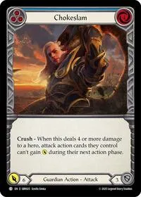 Chokeslam Blue (Silver Age Chapter 1) — Flesh & Blood TCG Card Value