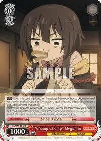 Chomp Chomp Megumin (KonoSuba 2) — Weiss Schwarz Card Value