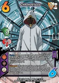 Chronostasis (UniVersus: My Hero Academia: Undaunted Raid) — UniVersus Card Value