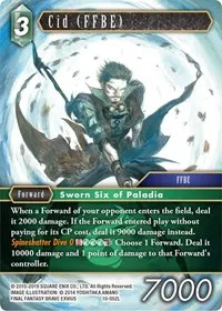 Cid FFBE (Opus X)