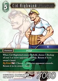 Cid Highwind (Opus VIII)