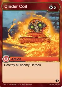 Cinder Coil (Battle Brawlers) — Bakugan TCG Card Value