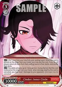 Cinder Inner Circle (RWBY Premium Booster) — Weiss Schwarz Card Value