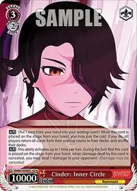 Cinder Inner Circle (RWBY Premium Booster)