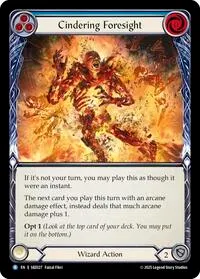 Cindering Foresight Blue (Silver Age Chapter 3) — Flesh & Blood TCG Card Value