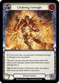 Cindering Foresight Yellow (Crucible of War)