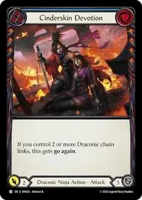 Cinderskin Devotion (Silver Age Chapter 2) — Flesh & Blood TCG Card Value